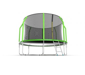 Батут с внутренней сеткой EVO JUMP Cosmo 12ft (Green) - фото 3